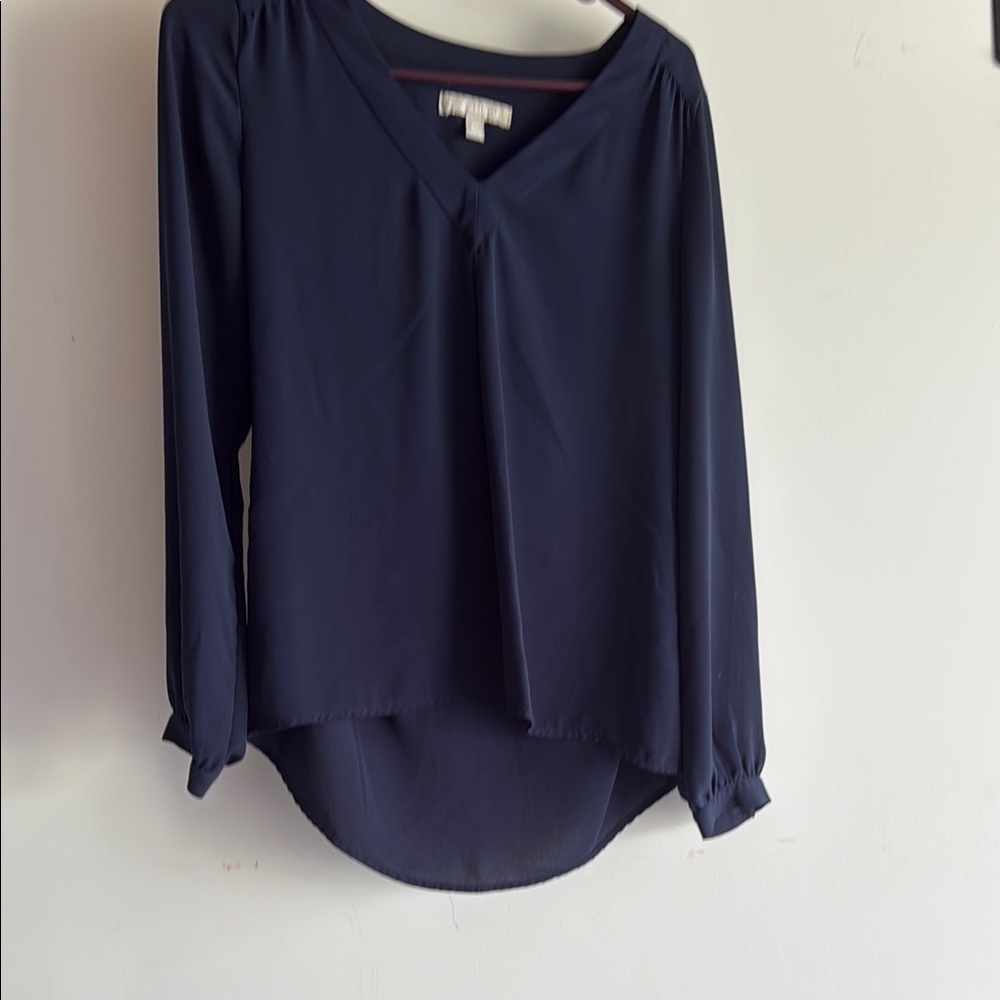 Navy Blue Women's Top